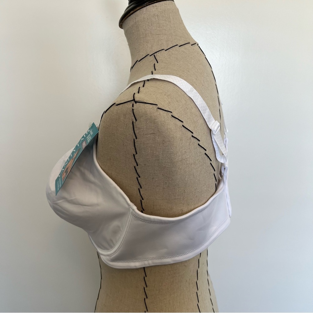 NWT Vanity Fair beauty back minimizer white bra - Picture 6 of 15